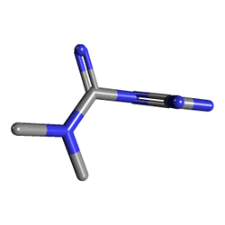 Diormin 500 mg 60 Tablet (Metformin) Kimyasal Yapısı (3 D)