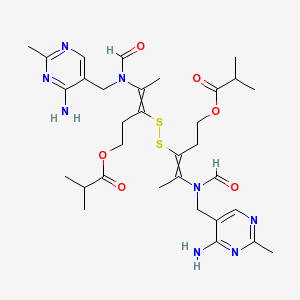 Arcalion 200 mg 30 Draje (Sulbutiamin) Kimyasal Yapısı (2 D)