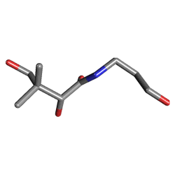 Bepanthene 500 mg 5 Ampül (Dekspantenol) Kimyasal Yapısı (3 D)