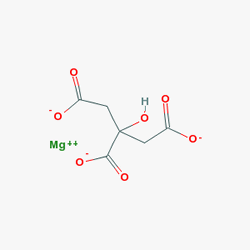 Magnesium Diasporal Pastil 610 mg (Magnezyum Sitrat) Kimyasal Yapısı (2 D)