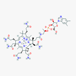 Vi-Plex B12 1000 mcg 5 Ampül (B12 Vitamini (Siyanokobalamin)) Kimyasal Yapısı (3 D) Vi-Plex B12 1000 mcg 5 Ampül (B12 Vitamini (Siyanokobalamin)) Kimyasal Yapısı (3 D)
