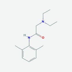 Aritmal 100 mg %2 5 ml 5 Ampül (Lidokain HCL) Kimyasal Yapısı (2 D)