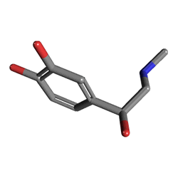 Penepin 0.3 mg/0.3 ml IM 2 Enjektör (Adrenalin) Kimyasal Yapısı (3 D)