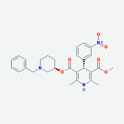 Benipin 4 mg 30 Tablet (Benidipin Hidroklorür) Kimyasal Yapısı (2 D)