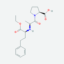 Enapril 5 mg 20 Tablet (Enalapril Maleat) Kimyasal Yapısı (2 D)