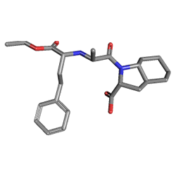 Gopten 0.5 mg 20 Kapsül (Trandolapril) Kimyasal Yapısı (3 D)
