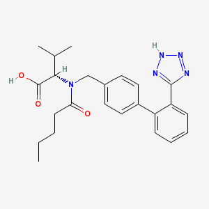 Cardopan 160 mg 28 Tablet (Valsartan) Kimyasal Yapısı (2 D)