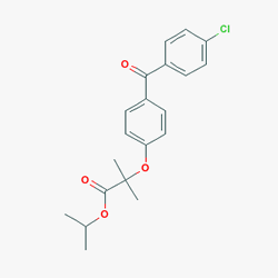 Lipofen SR 250 mg 90 Kapsül (Fenofibrat) Kimyasal Yapısı (2 D) Lipofen SR 250 mg 90 Kapsül (Fenofibrat) Kimyasal Yapısı (2 D)
