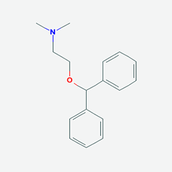 Difestol Jel 30 g (Lidokain HCL ve Difenhidramin HCL) Kimyasal Yapısı (2 D)