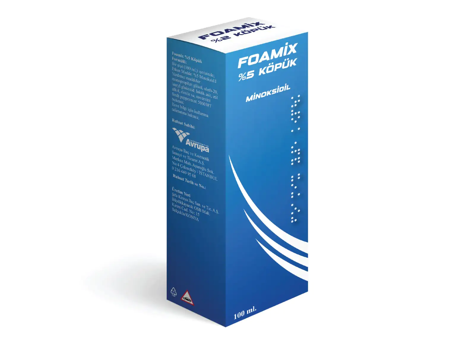 Foamix % 5 Köpük Minoksidil