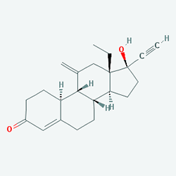 Nexplanon 68 mg İmplant (Etonogestrel) Kimyasal Yapısı (2 D)
