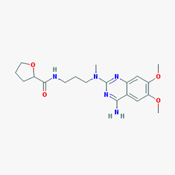 Alfutu 10 mg 30 Tablet (Alfuzosin HCL) Kimyasal Yapısı (2 D)