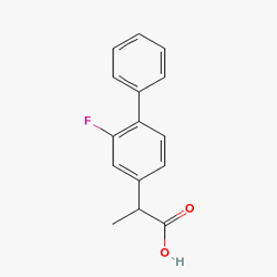 Zero-P 100 mg 15 Tablet (Flurbiprofen) Kimyasal Yapısı (2 D)