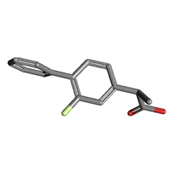Zero-P SR 200 mg 15 Kapsül (Flurbiprofen) Kimyasal Yapısı (3 D) Zero-P SR 200 mg 15 Kapsül (Flurbiprofen) Kimyasal Yapısı (3 D)