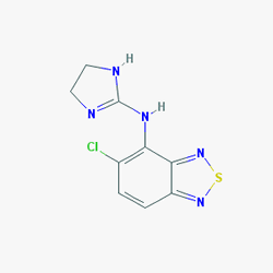 Sirdalud 2 mg 30 Tablet (Tizanidin) Kimyasal Yapısı (2 D)