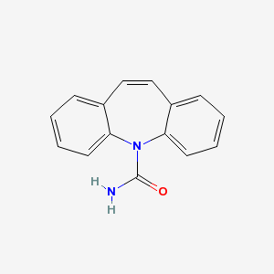 Tegretol CR 400 mg 20 Tablet (Karbamazepin) Kimyasal Yapısı (2 D)