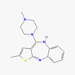 Zyzapin 7.5 mg 28 Tablet (Olanzapin) Kimyasal Yapısı (2 D) Zyzapin 7.5 mg 28 Tablet (Olanzapin) Kimyasal Yapısı (2 D)