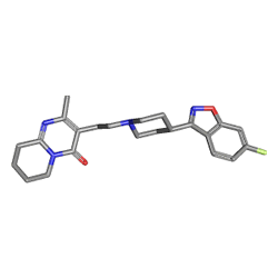 Risperdal Consta 37.5 mg 1 Enjektör (Risperidon) Kimyasal Yapısı (3 D) Risperdal Consta 37.5 mg 1 Enjektör (Risperidon) Kimyasal Yapısı (3 D)