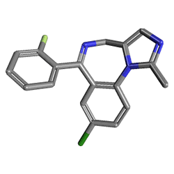 Zolamid 50 mg/10 ml 5 Ampül (Midazolam) Kimyasal Yapısı (3 D) Zolamid 50 mg/10 ml 5 Ampül (Midazolam) Kimyasal Yapısı (3 D)