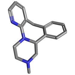 Velorin OD 45 mg 30 Ağızda Dağılan Tablet (Mirtazapin) Kimyasal Yapısı (3 D) Velorin OD 45 mg 30 Ağızda Dağılan Tablet (Mirtazapin) Kimyasal Yapısı (3 D)
