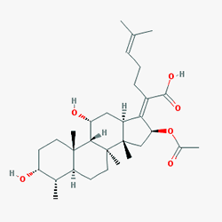 Stafine Göz Damlası (Kremi) %1 5 g (Fusidik Asit) Kimyasal Yapısı (2 D)