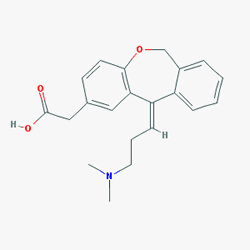 Ofnol-S Göz Damlası %0.2 2.5 ml (Olopatadin) Kimyasal Yapısı (2 D)